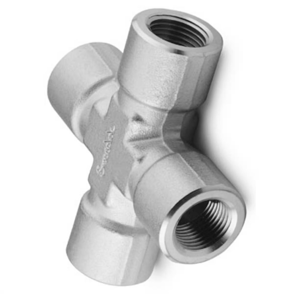 SS-4-CS PIPE FITTING CROSS