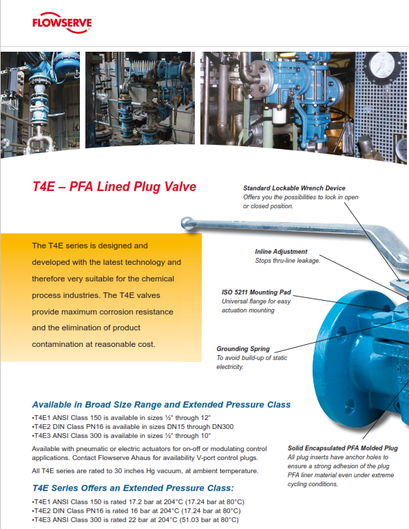 T4E1 PLUG VALVE