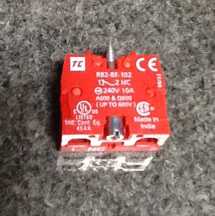 RB2-BE-102 CONTACT BLOCK