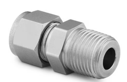 SS-810-1-2 SS316 Adapter 1/2" Tube OD x 1/8" NPT - Swagelok