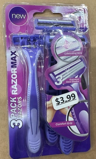 RAZOR MAX 3 shaving razor for women