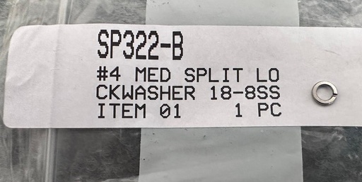 [SP322-B] SP322-B Washer